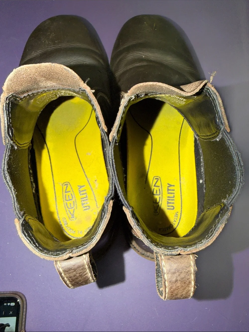 Keen Shoes Keen Utility Boot soft toe slip on men’s size 8.5D